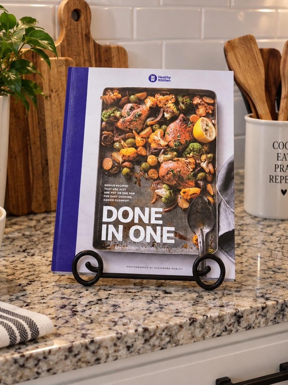 Done In One Cookbook - Blue/White Cover